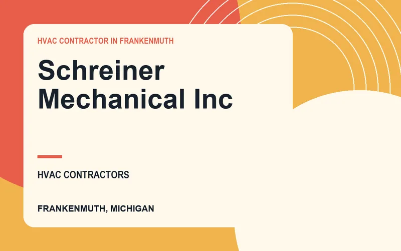 Schreiner Mechanical Inc in Frankenmuth, Michigan