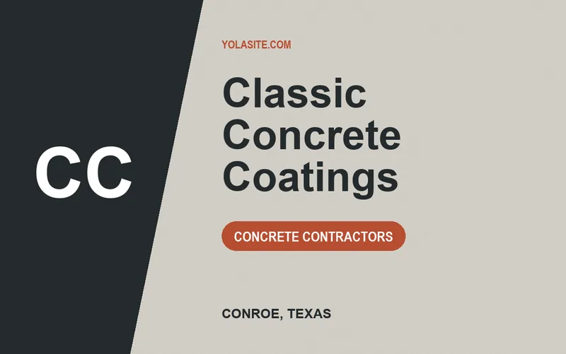 Classic Concrete Coatings in Conroe, Texas