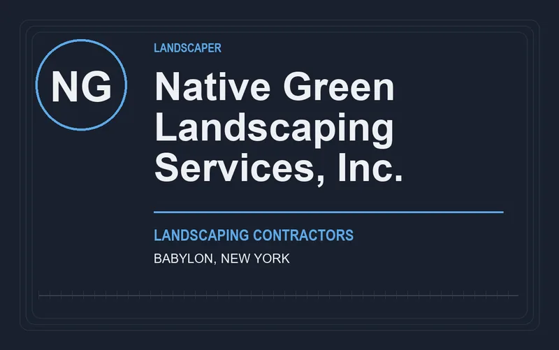 Native Green Landscaping Services, Inc. in Babylon, New York
