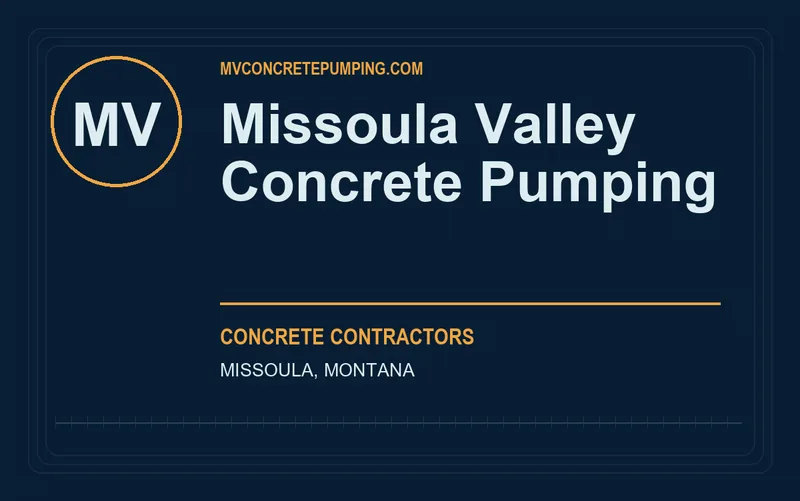 Missoula Valley Concrete Pumping in Missoula, Montana