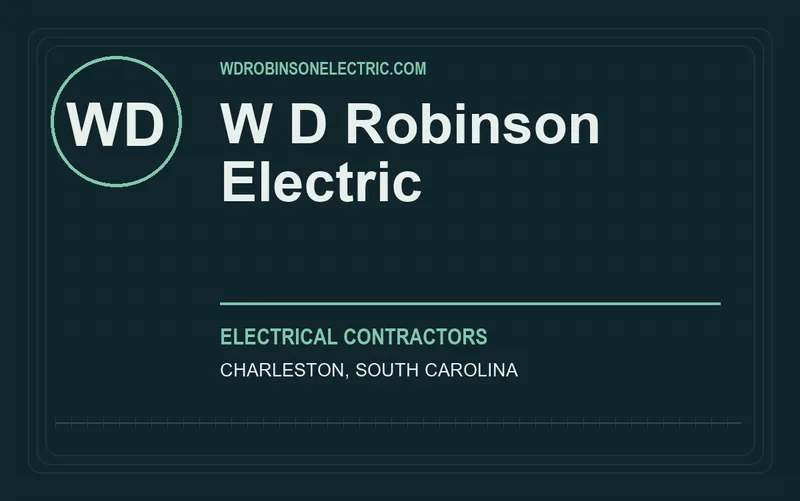 W D Robinson Electric in Charleston, South Carolina