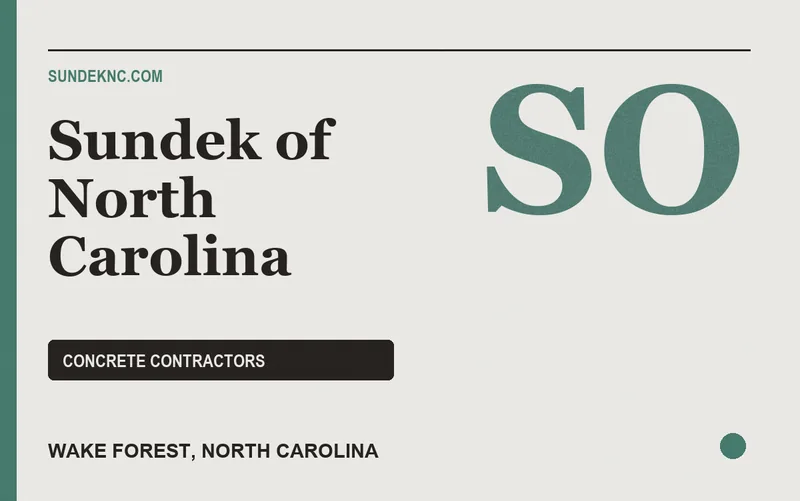 Sundek of North Carolina in Wake Forest, North Carolina