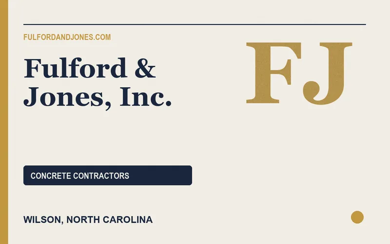 Fulford & Jones, Inc. in Wilson, North Carolina