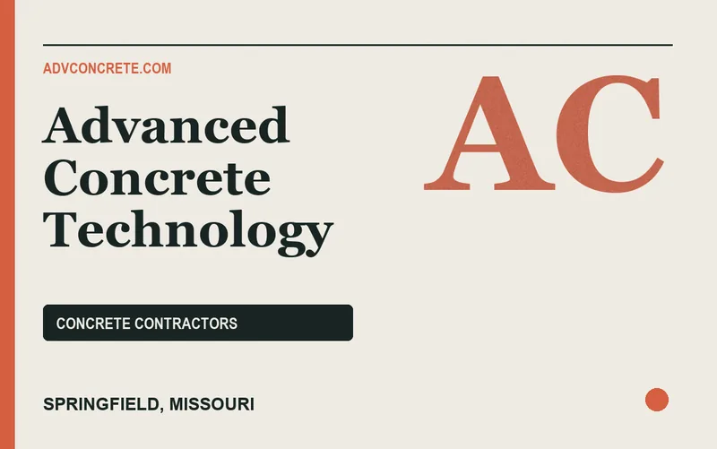 Advanced Concrete Technology in Springfield, Missouri