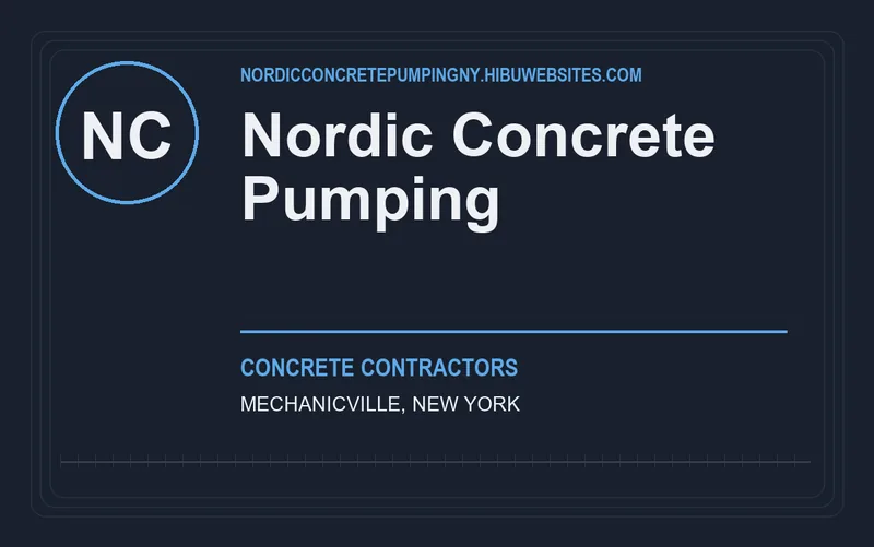 Nordic Concrete Pumping in Mechanicville, New York