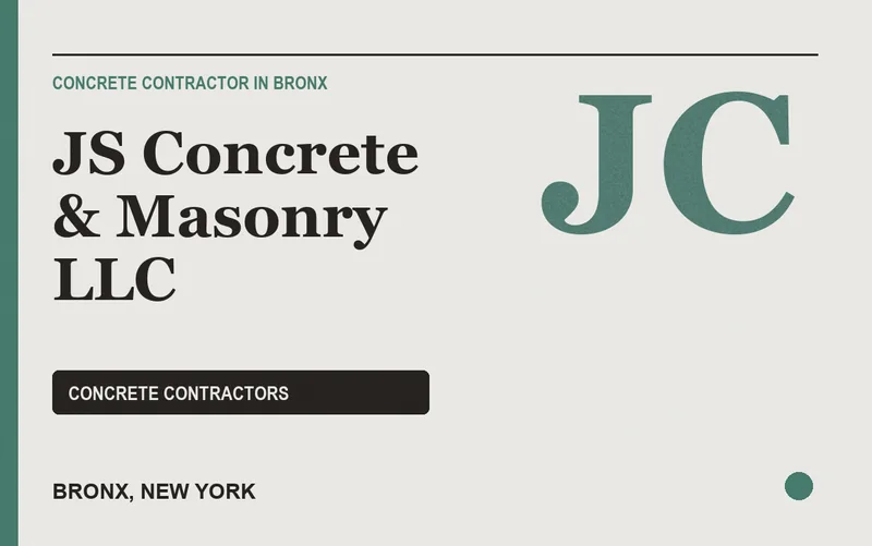 JS Concrete & Masonry LLC in Bronx, New York
