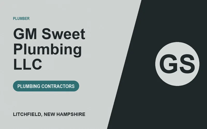 GM Sweet Plumbing LLC in Litchfield, New Hampshire