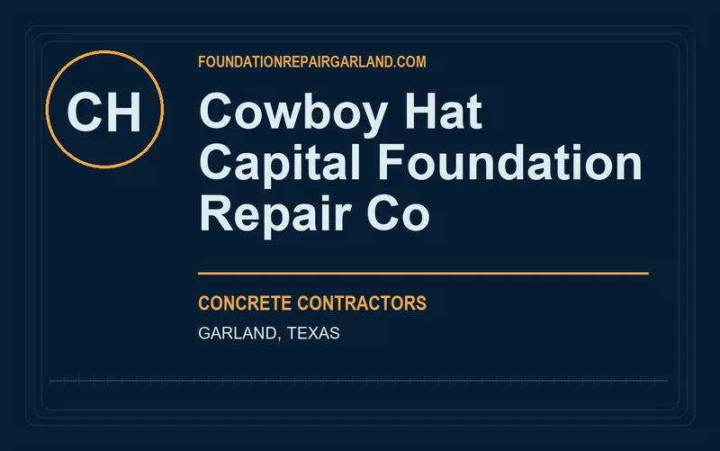 Cowboy Hat Capital Foundation Repair Co in Garland, Texas