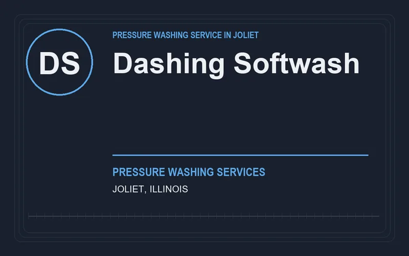Dashing Softwash in Joliet, Illinois