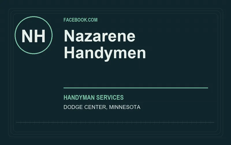 Nazarene Handymen in Dodge Center, Minnesota