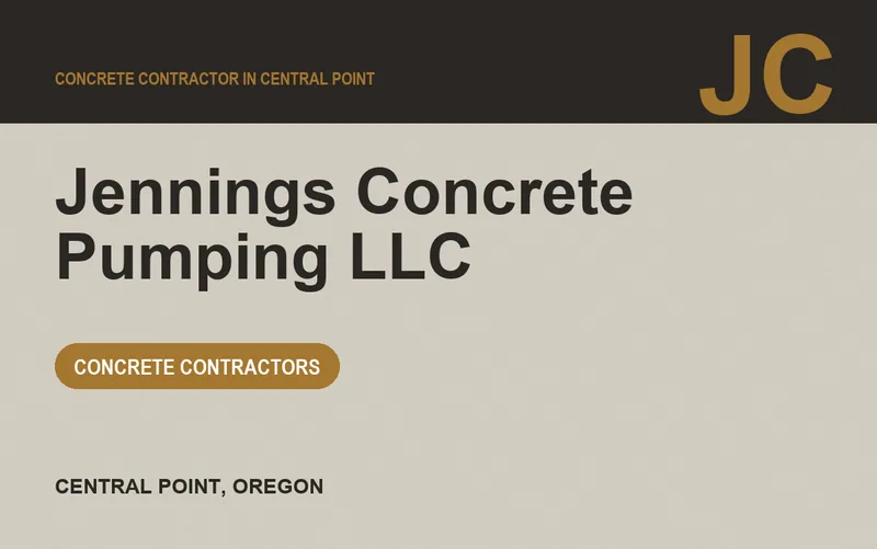 Jennings Concrete Pumping LLC in Central Point, Oregon