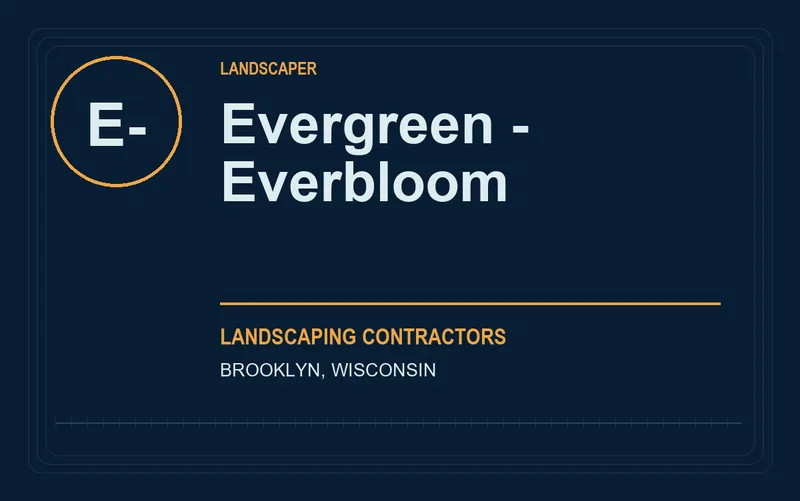 Evergreen - Everbloom in Brooklyn, Wisconsin