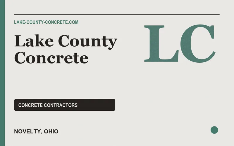 Lake County Concrete in Novelty, Ohio