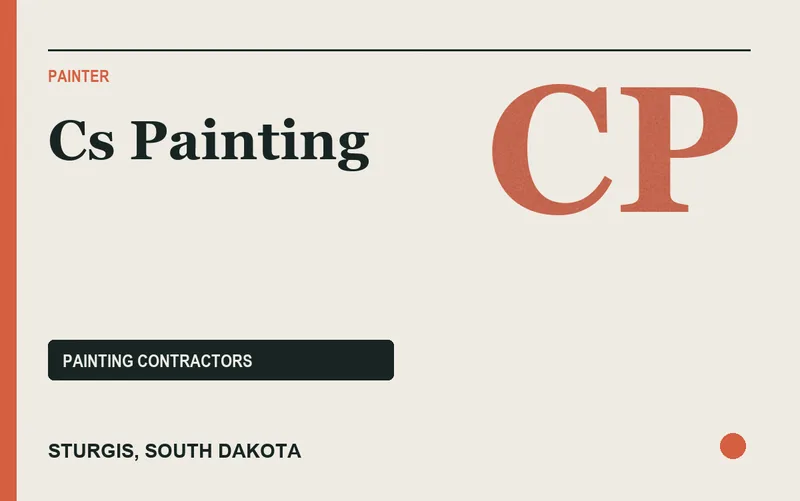Cs Painting in Sturgis, South Dakota