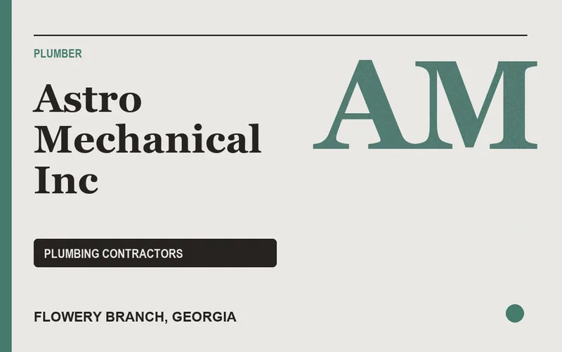 Astro Mechanical Inc in Flowery Branch, Georgia