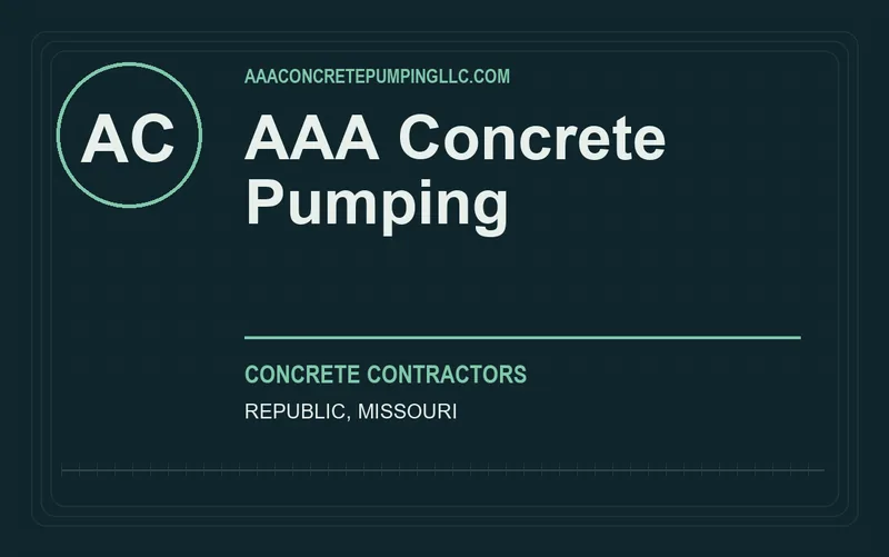 AAA Concrete Pumping in Republic, Missouri