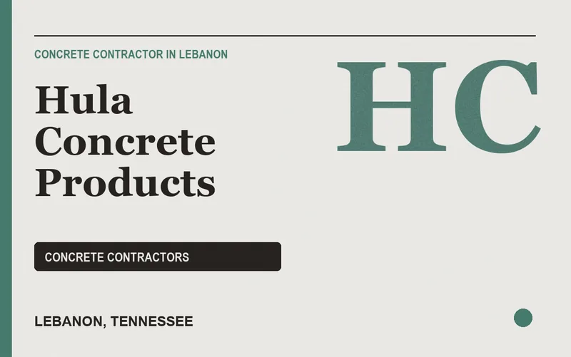 Hula Concrete Products in Lebanon, Tennessee