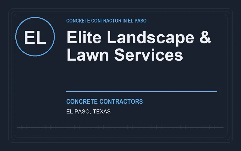 Elite Landscape & Lawn Services in El Paso, Texas