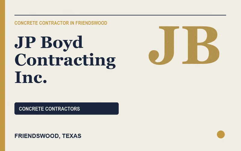 JP Boyd Contracting Inc. in Friendswood, Texas