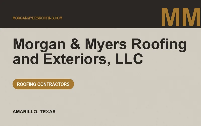 Morgan & Myers Roofing and Exteriors, LLC in Amarillo, Texas