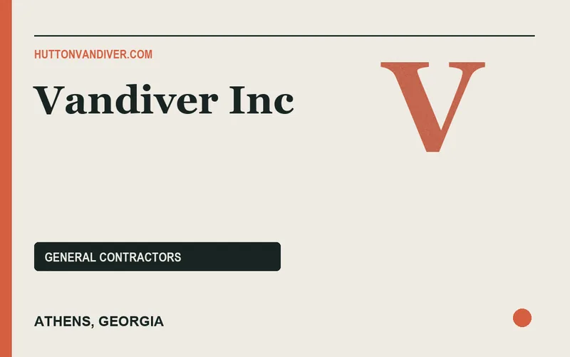 Vandiver Inc in Athens, Georgia