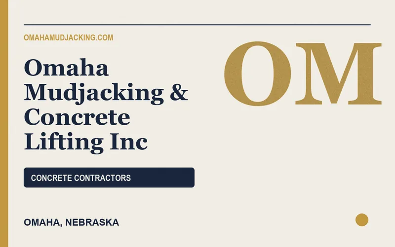 Omaha Mudjacking & Concrete Lifting Inc in Omaha, Nebraska