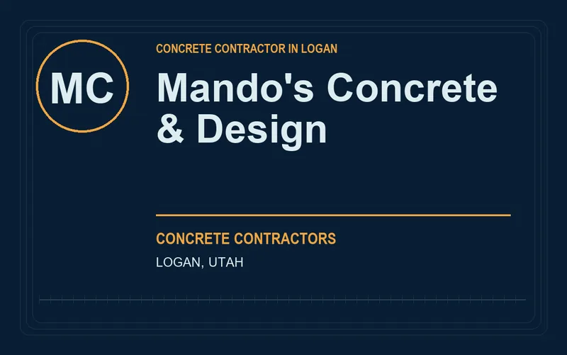 Mando's Concrete & Design in Logan, Utah