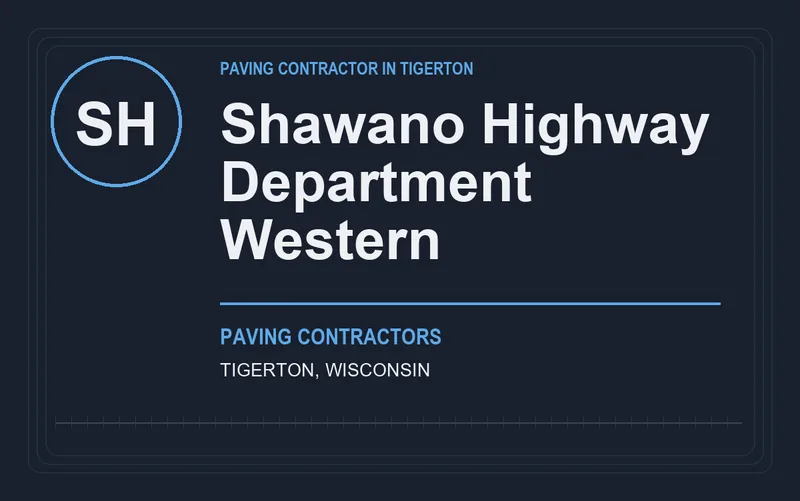 Shawano Highway Department Western in Tigerton, Wisconsin