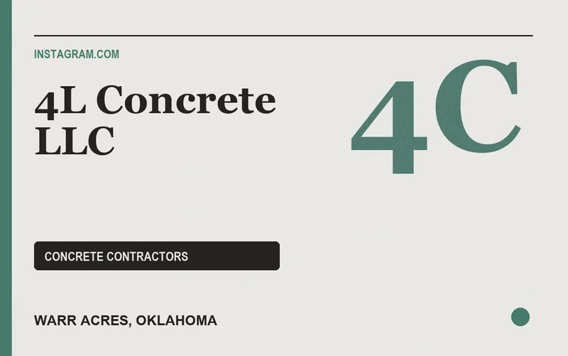 4L Concrete LLC in Warr Acres, Oklahoma
