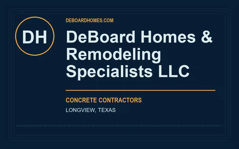 DeBoard Homes & Remodeling Specialists LLC in Longview, Texas