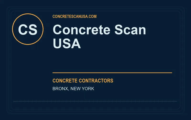 Concrete Scan USA in Bronx, New York