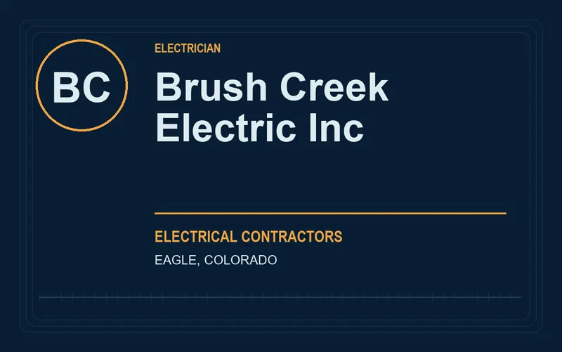 Brush Creek Electric Inc in Eagle, Colorado