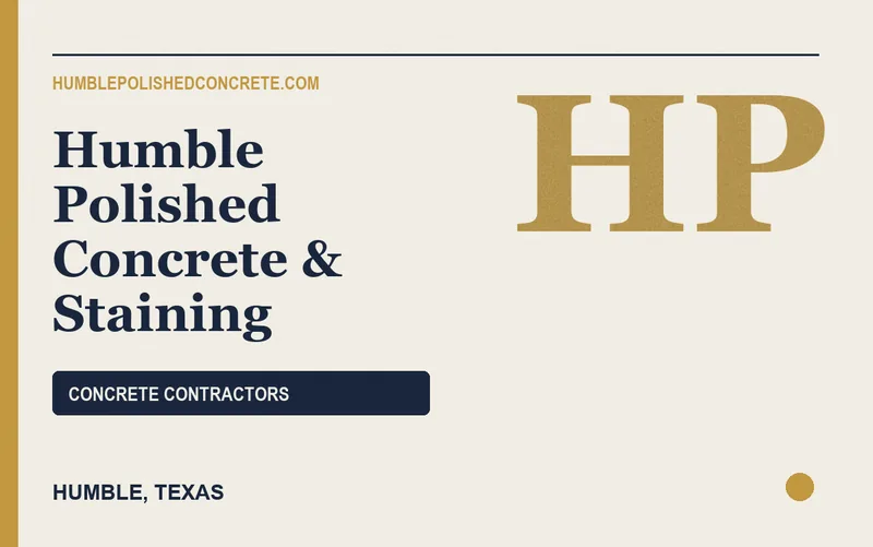 Humble Polished Concrete & Staining in Humble, Texas