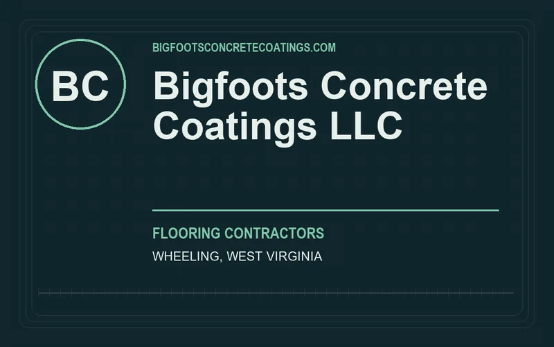 Bigfoots Concrete Coatings LLC in Wheeling, West Virginia