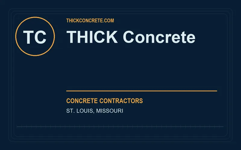 THICK Concrete in St. Louis, Missouri