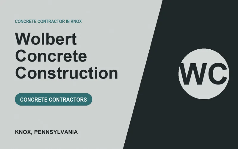 Wolbert Concrete Construction in Knox, Pennsylvania