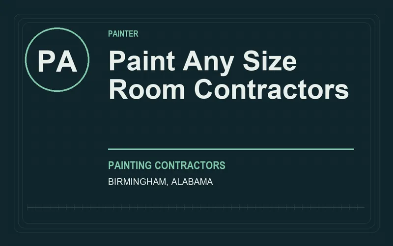 Paint Any Size Room Contractors in Birmingham, Alabama
