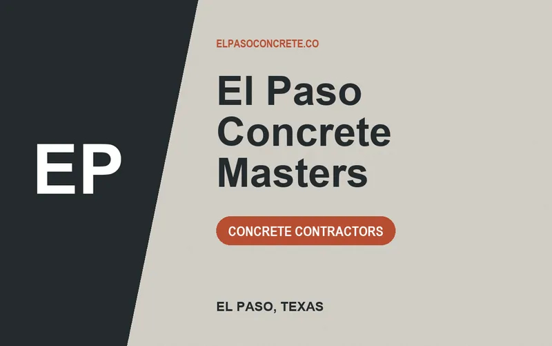 El Paso Concrete Masters in El Paso, Texas