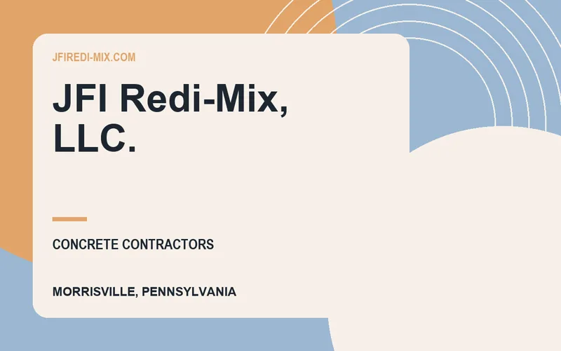 JFI Redi-Mix, LLC. in Morrisville, Pennsylvania