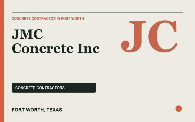 JMC Concrete Inc in Fort Worth, Texas