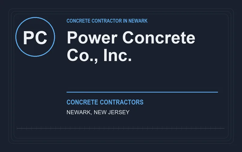 Power Concrete Co., Inc. in Newark, New Jersey