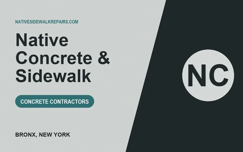 Native Concrete & Sidewalk in Bronx, New York