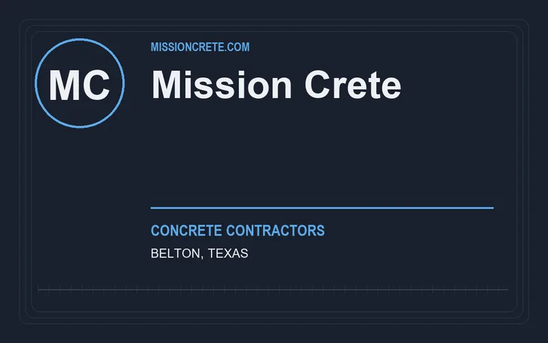 Mission Crete in Belton, Texas