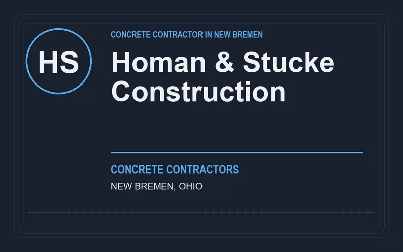 Homan & Stucke Construction in New Bremen, Ohio