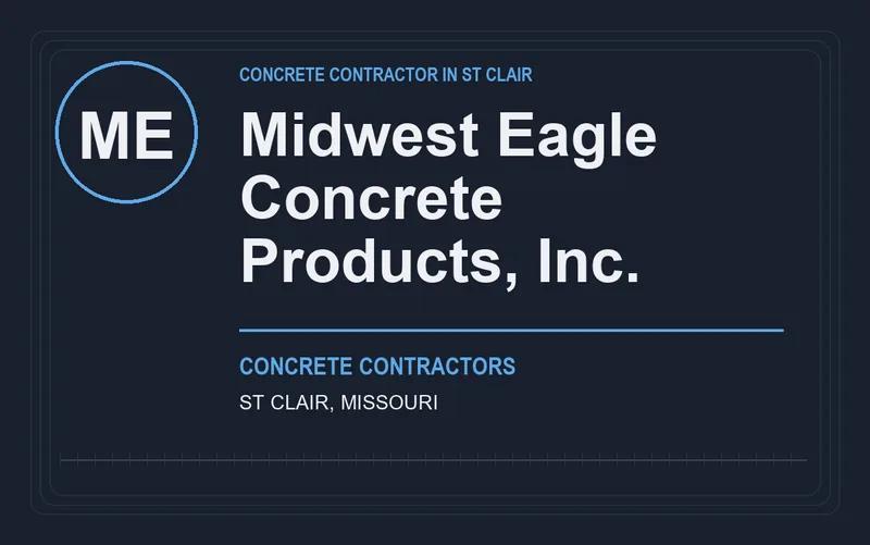 Midwest Eagle Concrete Products, Inc. in St Clair, Missouri
