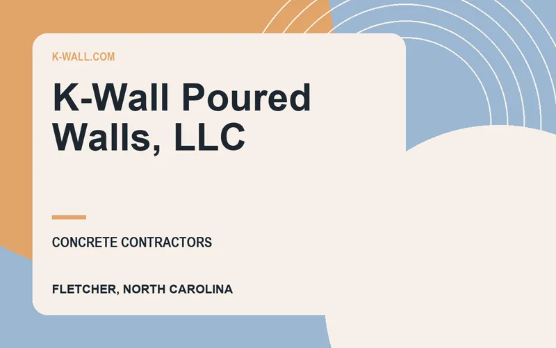 K-Wall Poured Walls, LLC in Fletcher, North Carolina