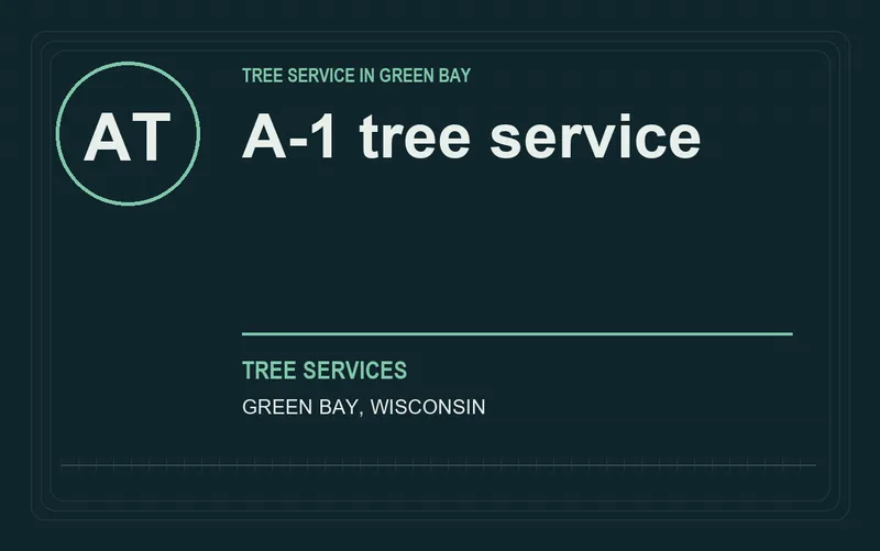 A-1 tree service in Green Bay, Wisconsin