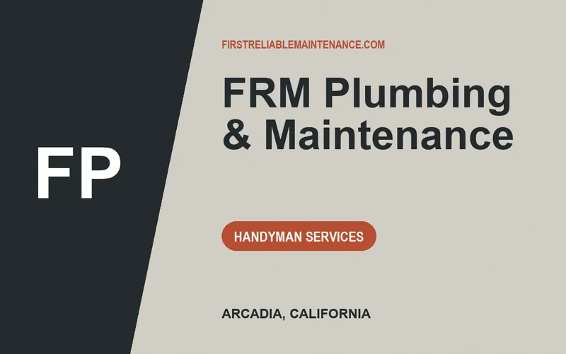 FRM Plumbing & Maintenance in Arcadia, California
