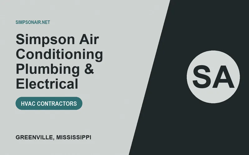 Simpson Air Conditioning Plumbing & Electrical in Greenville, Mississippi