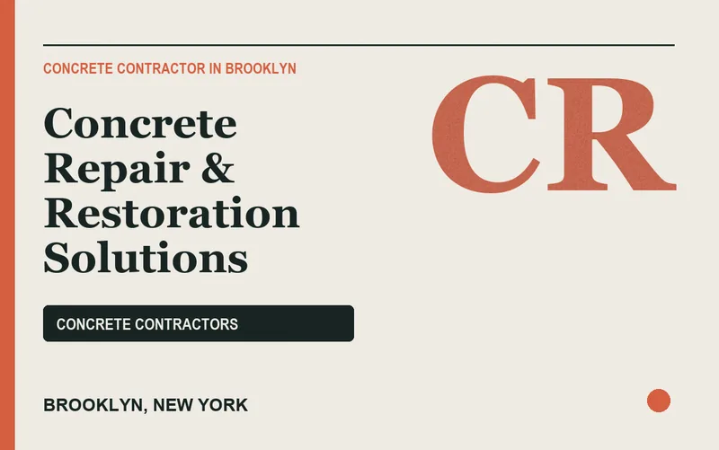 Concrete Repair & Restoration Solutions in Brooklyn, New York